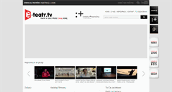 Desktop Screenshot of katowice.e-teatr.tv
